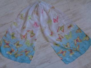 Шарфи, шалі Шарфы, шали ^/--/^ 39 /--/ х /--/ 145 см Шарф бабочки ^_^^^ 39 /--/ х /--/ 145 см Шарф метелика - фото фото фото