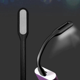 USB гаджети USB гаджеты ^/--/^ Гибкий мини LED светильник USB черный ^_^^^ Гнучкий міні LED світильник USB чорний - фото фото фото