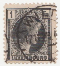Бенілюкс Бенилюкс ^/--/^ Люксембург   1926 г № 176 гашеная ^_^^^ Люксембург 1926 р. No 176 гашена - фото фото фото