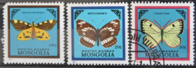 Інше Другое ^/--/^ Монголия Фауна Бабочки 1986 ^_^^^ Монголія Фауна Бабочки 1986 - фото фото фото