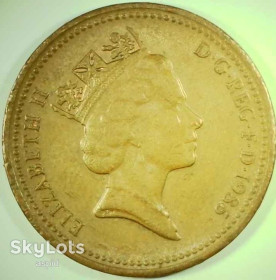 Єлизавета II (після ) Елизавета II (после ) ^/--/^ Великобритания 1 пенни, 1986 №157 ^_^^^ Велика Британія 1 пенні, 1986 No /--/ 157 - фото фото фото
