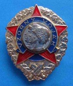 Пам'ятні і ювілейні Памятные и юбилейные ^/--/^ Отличный солдат ЧССР ^_^^^ Відмінний солдат ЧССР - фото фото фото