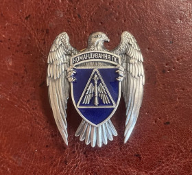 Відзнаки Знаки отличий ^/--/^ Знак Командування Повітряних сил Збройних сил України, номерний ^_^^^ Знак Командования Воздушных сил Вооруженных сил Украины, номерной - фото фото фото