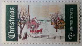 Північна Америка Северная Америка ^/--/^ США 1969 Рождество, MNH ^_^^^ 1969 — Різдво, MNH - фото фото фото