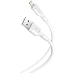Кабелі Кабели ^/--/^ Кабель XO NB /--/ 212 Lightning - USB 1 /--/ м (2.1 /--/ А) Apple Iphone для зарядки і передачі даних White ^_^^^ Кабель XO NB /--/ 212 Lightning - USB 1 /--/ м (2.1 /--/ А) Apple Iphone для зарядки и передачи данных White - фото фото фото