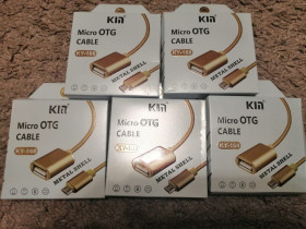 Кабелі Кабели ^/--/^ Мегалот 5 шт перехідників  Micro OTG Cable USB to Micro ^_^^^ Мегалот 5 шт переходников Micro OTG Cable USB to Micro - фото фото фото