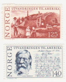 Скандинавія Скандинавия ^/--/^ Норвегия 1975 г.№ 723‑724 ** серия ^_^^^ Норвегія 1975 р. No 723‐724 ** серія - фото фото фото