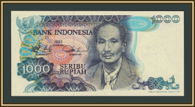 Індонезія Индонезия ^/--/^ Индонезия 1000 рупий 1980 P-119 UNC ^_^^^ Індонезія 1000 рупій 1980 P-119 UNC - фото фото фото