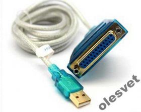 USB адаптери USB адаптеры ^/--/^ КАБЕЛЬ КОНВЕРТОР  USB - 25 контакный мама ^_^^^ КАБЕЛЬ КОНВЕРТОР USB - 25 контакний мама - фото фото фото