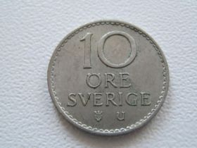 Швеція Швеция ^/--/^ Швеция 10 эре 1968 года #16648 ^_^^^ Швеція 10 ери 1968 року #16648 - фото фото фото