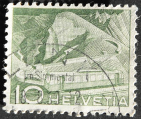 Інше Другое ^/--/^ Швейцария ЖД Транспорт 1949 ^_^^^ Швейцарія ЖД Транспорт 1949 - фото фото фото