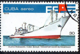 Острівні держави Островные государства ^/--/^ Куба 1978 - Рибальський флот  (Г) ^_^^^ Куба 1978 — Рыбацкий флот (Г) - фото фото фото
