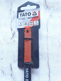 Інше Другое ^/--/^ Полотно по металу для ножівки YATO 5 шт. YT-3460 ^_^^^ Полотно по металлу для ножевки YATO 5 шт. YT-3460 - фото фото фото