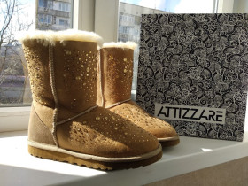 УГГІ (UGG) УГГИ (UGG) ^/--/^ Угги зимние женские Attizzare 37 /--/ р! Овчина! ^_^^^ Вуглеки зимові жіночі Attizzare 37 /--/ р! Вівчина! - фото фото фото