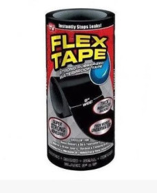 Інші інструменти Другие инструменты ^/--/^ 39819 Скотч лента Flex Tape сверхпрочная водонепроницаемая 18 /--/ х /--/ 150 см, черная ^_^^^ 39819 Скотч стрічка Flex Tape надміцна водонепроникна 18 /--/ х /--/ 150 см, чорна - фото фото фото