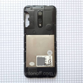 Інше  (Корпуса) Другое (Корпуса) ^/--/^ Середній корпус Ulefone Note 8 /--/ P для телефону чорний оригінал з розборки ^_^^^ Средний корпус Ulefone Note 8 /--/ P для телефона черный оригинал из разборки - фото фото фото