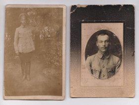 Листи, фото Письма, фото ^/--/^ ЖЕЛЕЗНОДОРОЖНИК = фото до 1917 г. = 2 шт. ^_^^^ Залізничник фото до 1917 р. 2 шт. - фото фото фото