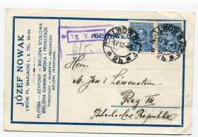 Листи, фото Письма, фото ^/--/^ Лист із рекламою. Львів-Чехословаччина, 1932 р. ^_^^^ Письмо с рекламой. Львов-Чехословакия, 1932 г. - фото фото фото