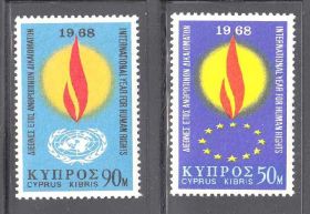 Малі Держави Європи Малые Государства Европы ^/--/^ ZM Кипр 1968 г MNH ^_^^^ ZM Кіпр 1968 MNH - фото фото фото
