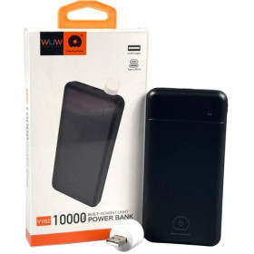 Зовнішні акумулятори (Power Bank) Внешние аккумуляторы (Power Bank) ^/--/^ Power bank WUW Y /--/ 162 10000 mAh повербанк 2 /--/ хUSB + USB міні-ліхтарик ^_^^^ Power bank WUW Y /--/ 162 10000 mAh повербанк 2 /--/ хUSB + USB мини- фонарик - фото фото фото