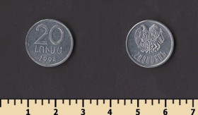 Вірменія Армения ^/--/^ Армения 20 лума 1994 ^_^^^ Вірменія 20 лума 1994 - фото фото фото