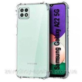 Чохли, бампера Чехлы, бампера ^/--/^ Samsung A /--/ 22 5 /--/ G A /--/ 226 Прозрачный чехол Антишок (углы + защита камеры) ^_^^^ Samsung A /--/ 22 5 /--/ G A /--/ 226 Прозорий чохол Антишок (кути + захист камери) - фото фото фото