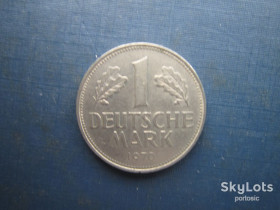 НДР, ФРН ГДР, ФРГ ^/--/^ Монета 1 марка Німеччина ФРН 1970 F ^_^^^ Монета 1 марка Германия ФРГ 1970 F - фото фото фото
