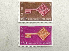 Франція Франция ^/--/^ Серія поштових марок Франція &amp;quot; Європа СЕРТ &amp;quot; 1968 рік ** ^_^^^ Серия почтовых марок Франция &amp;quot; Европа Серт &amp;quot; 1968 год ** - фото фото фото