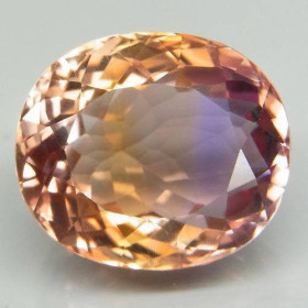 Аметрин Аметрин ^/--/^ Шикарный аметрин высокого качества 13.57 ct   16.2 x 14 x 9.7 /--/ mm. ^_^^^ Шикарний аметрин високої якості 13.57 ct 16.2 x 14 x 9.7 /--/ mm. - фото фото фото