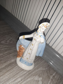 Статуетки, Скульптури, Фігурки, Фарфор Статуэтки, Скульптуры, Фигурки, Фарфор ^/--/^ Статуэтка Морская царевна Бронница отбита рука ^_^^^ Статуетка Морська царівна Бронниця відбита рука - фото фото фото