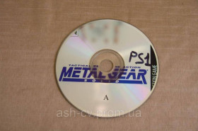 Диски з відеоіграми Диски с видеоиграми ^/--/^ Диск для Playstation (Для чіпованих приставок), гра METAL GEAR - SOLID ^_^^^ Диск для Playstation (Для чипированных приставок), игра METAL GEAR - SOLID - фото фото фото