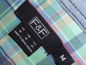 Сорочки Рубашки ^/--/^ Рубашка летняя " F&amp;F - HARBOUR SUPPLES".р-M.Оригинал.100%cotton. ^_^^^ Сорочка літня " F&amp;F - HARBOUR SUPPLES".р-M. Оригінал. 100% cotton. - фото фото фото