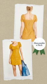 Сукні Платья ^/--/^ Стильна мереживна сукня abercrombie &amp;amp; fitch гірчична жовта ажу... ^_^^^ Стильное кружевное платье abercrombie &amp;amp; fitch горчичная желтая ажу... - фото фото фото