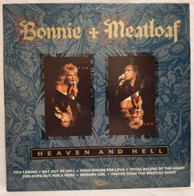 Платівки Пластинки ^/--/^ Bonnie Tyler + Meat Loaf - Heaven And Hell - 1989.  (LP). 12. Vinyl. Пластинка. Australia. Rare. ^_^^^ Bonnie Tyler + Meat Loaf - Heaven And Hell - 1989. 12.Vinyl. Пластинка. Australia. Rare. - фото фото фото