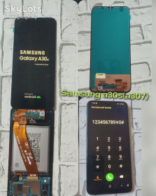 Сенсорні екрани і Дисплеї Сенсорные экраны и Дисплеи ^/--/^ Дисплей SAMSUNG A /--/ 307 Galaxy A /--/ 30 /--/ S  (2019)  (IPS) з чорним тачскріном ^_^^^ Дисплей SAMSUNG A /--/ 307 Galaxy A /--/ 30 /--/ S (2019) с черным тачскрином - фото фото фото