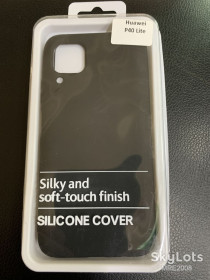 Чохли, бампера Чехлы, бампера ^/--/^ Чохол Silicone Cover для Huawei P /--/ 40 Lite / Nova 6 SE / Nova 7 /--/ i black ^_^^^ Чехол Silicone Cover для Huawei P /--/ 40 Lite / Nova 6 SE / Nova 7 /--/ i black - фото фото фото