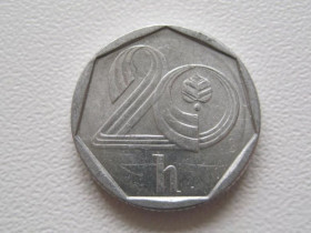 Чехія Чехия ^/--/^ Чехия 20 геллеров 1994 года 25326 ^_^^^ Чехія 20 геллерів 1994 25326 - фото фото фото