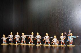 Фігурки, солдатики Фигурки, солдатики ^/--/^ шотландцы  (Armies in Plasic) 54 /--/ мм цветные set#5417 ^_^^^ Шотландці (Armies in Plasic) 54 мм кольорові set#5417 - фото фото фото