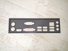 Інше Другое ^/--/^ Заглушка для материнки Asus H /--/ 81 /--/ M-Plus   (I/O Shield, задняя планка, заглушка в корпус) ^_^^^ Заглушка для матерінки Asus H /--/ 81 /--/ M-Plus (I/O Shield, задня планка, заглушка в корпус) - фото фото фото