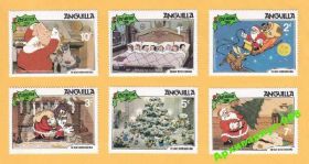 Фауна Фауна ^/--/^ 1981 АНГИЛЬЯ Фауна ЖИВОПИСЬ Мультфильмы ДИСНЕЙ MNH ^_^^^ 1981 Ангілья Фауна Живопис Мультфільми Дісней MNH - фото фото фото