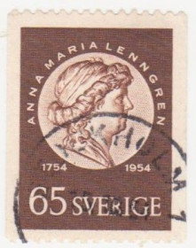 Скандинавія Скандинавия ^/--/^ Швеция 1954 г. № 397 гашеная ^_^^^ Швеція 1954 р. No 397 гашена - фото фото фото