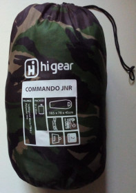 Спальні мішки, гамаки Спальные мешки, гамаки ^/--/^ Спальный мешок Higear Junior Commando, детский/подростковый, новый ^_^^^ Спальний мішок Higear Junior Commando, дитячий/підлітковий, новий - фото фото фото