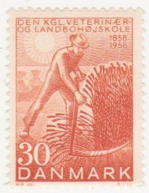 Балтійські країни Балтийские страны ^/--/^ Дания 1958 г. №  373 ** ^_^^^ Данія 1958 No 373 ** - фото фото фото