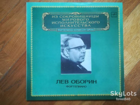 Платівки Пластинки ^/--/^ Лев Оборин  (фортепиано)  (лам. конв.)  (2)-M-Мелодия ^_^^^ Лев Оборін (фортепіано) (лам. конв.) (2)-M-Мелодія - фото фото фото