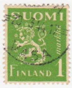 Скандинавія Скандинавия ^/--/^ Финляндия 1942 г. № 269 гашеная ^_^^^ Фінляндія 1942 р. No 269 гашена - фото фото фото
