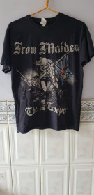 Футболки, майки Футболки, майки ^/--/^ Футболка &amp;quot;Iron Maiden&amp;quot;  (100% cotton, M, Morocco) б/у ^_^^^ Футболка &amp;quot;Iron Maiden&amp;quot; (100% cotton, M, Morocco) б/у - фото фото фото