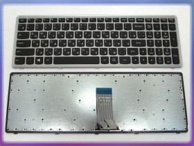 Клавіатури Клавиатуры ^/--/^ Клавиатура для LENOVO IdeaPad U /--/ 510, Z /--/ 710 (RU Black Silver frame) Оригинал ^_^^^ Клавіатура для LENOVO IdeaPad U /--/ 510, Z /--/ 710 (RU Black Silver frame) - фото фото фото