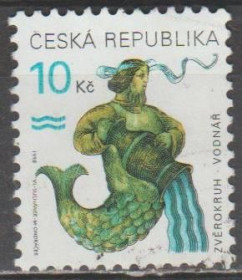 Чехія Чехия ^/--/^ Чехия 1998 зодиак водолей ^_^^^ Чехія 1998 зодіак водолей - фото фото фото