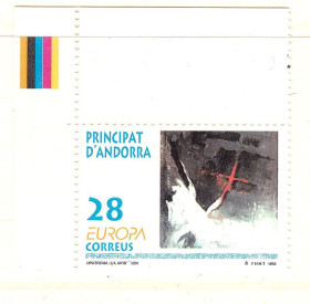 Малі Держави Європи Малые Государства Европы ^/--/^ ZM Андорра 1993 г MNH - ^_^^^ ZM Андорра 1993 MNH - фото фото фото