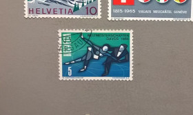 Спорт Спорт ^/--/^ Швейцария Связь 1965 ^_^^^ Швейцарія Зв'язок 1965 - фото фото фото
